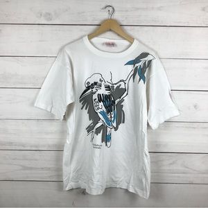Vintage 1990s Australia Bird Nature Art T-Shirt
